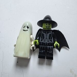 LEGO Halloween Ghost and Witch Minifigure Set